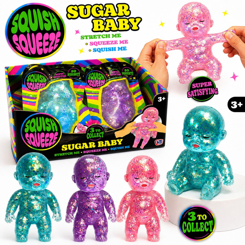 Squish Squeeze Sugar Baby Squishy Toy