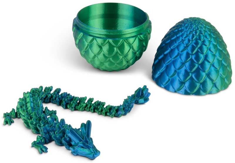 3D Printed Dragon Egg
