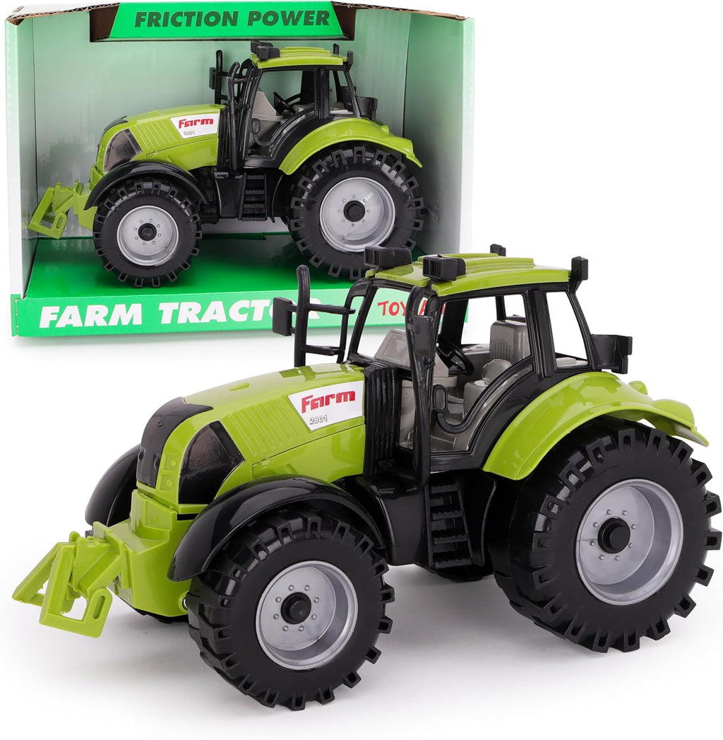 Plastic Friction Farm Tractor