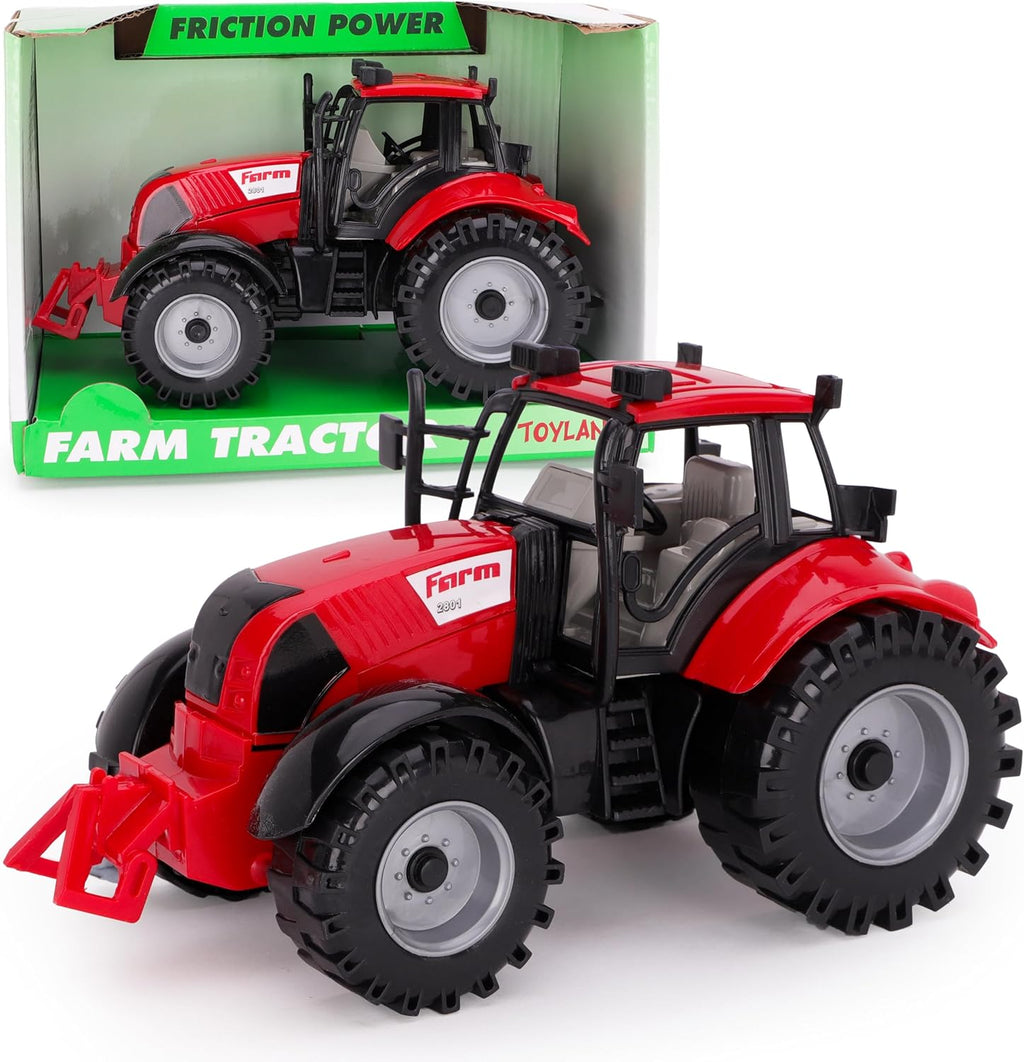 Plastic Friction Farm Tractor