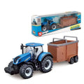 10cm New Holland T7.315 HD With Livestock Trailer