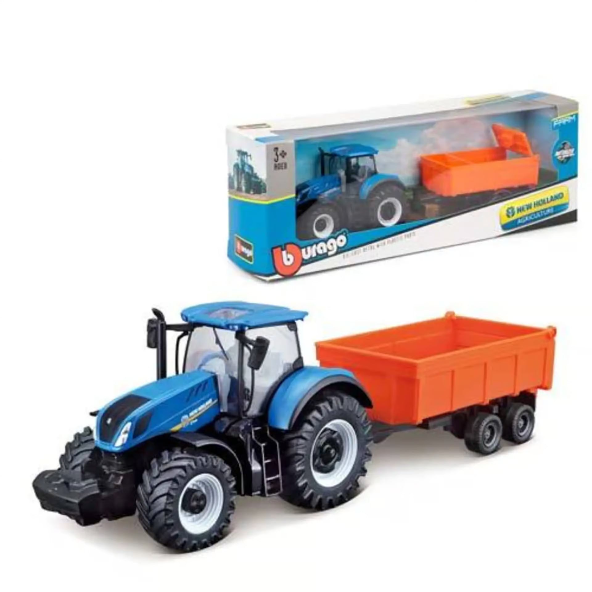 10cm New Holland T7.315 HD With Tipping Trailer