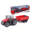 10cm Massey Ferguson 8740S With Tipping Trailer