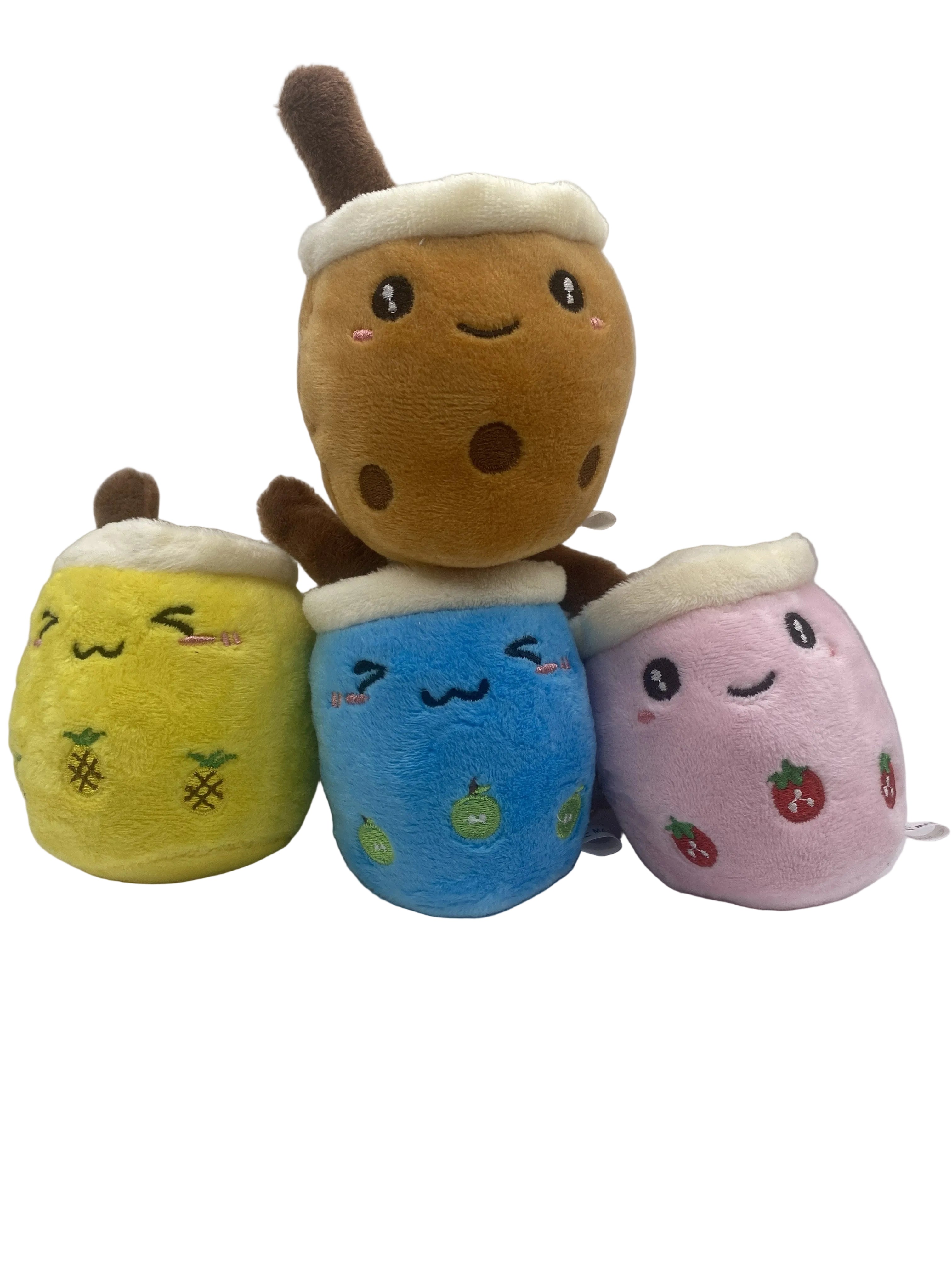 Boba Tea Plush Keyring – Kawaii Bubble Tea Soft Toy