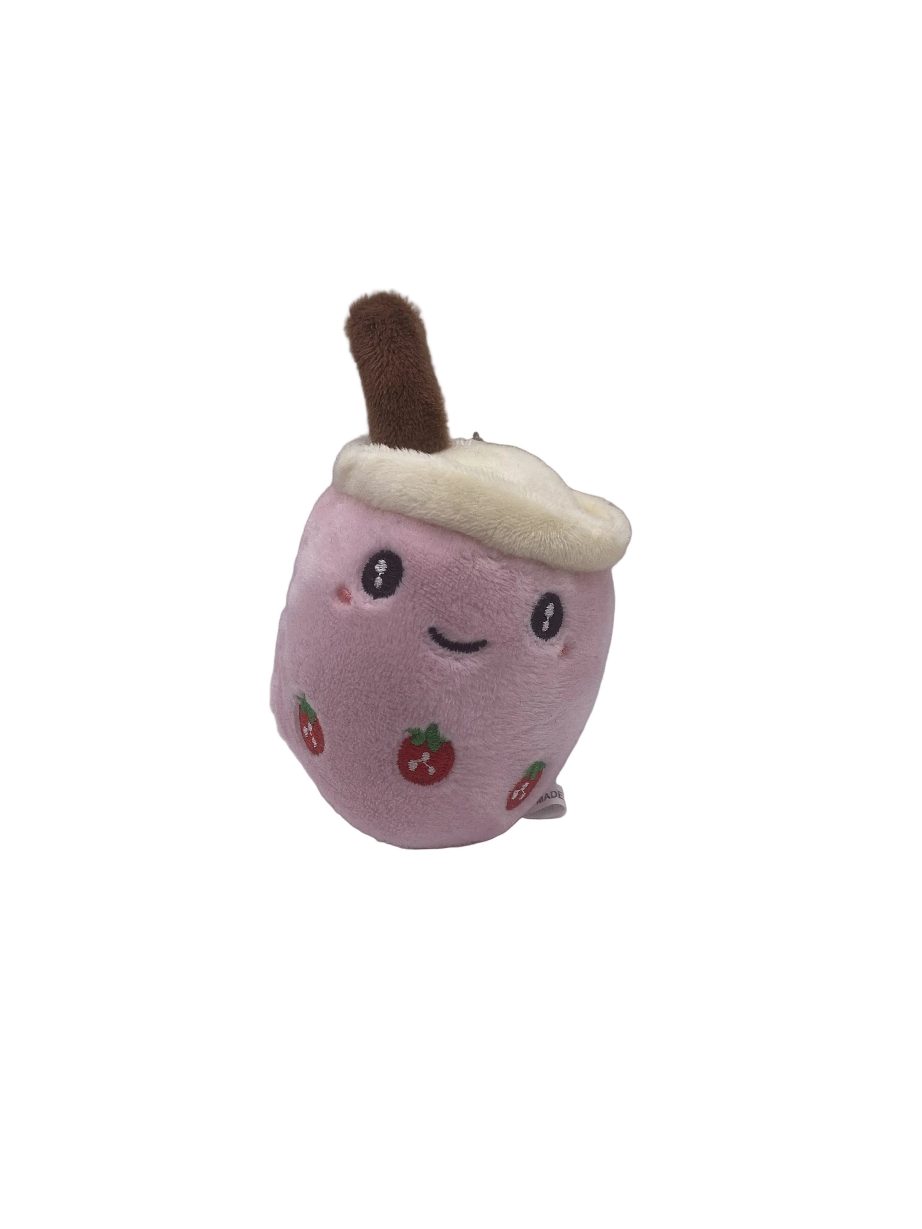 Boba Tea Plush Keyring – Kawaii Bubble Tea Soft Toy