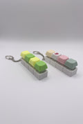 Mini Mechanical Keyboard Keychain – Light-Up Fidget Toy