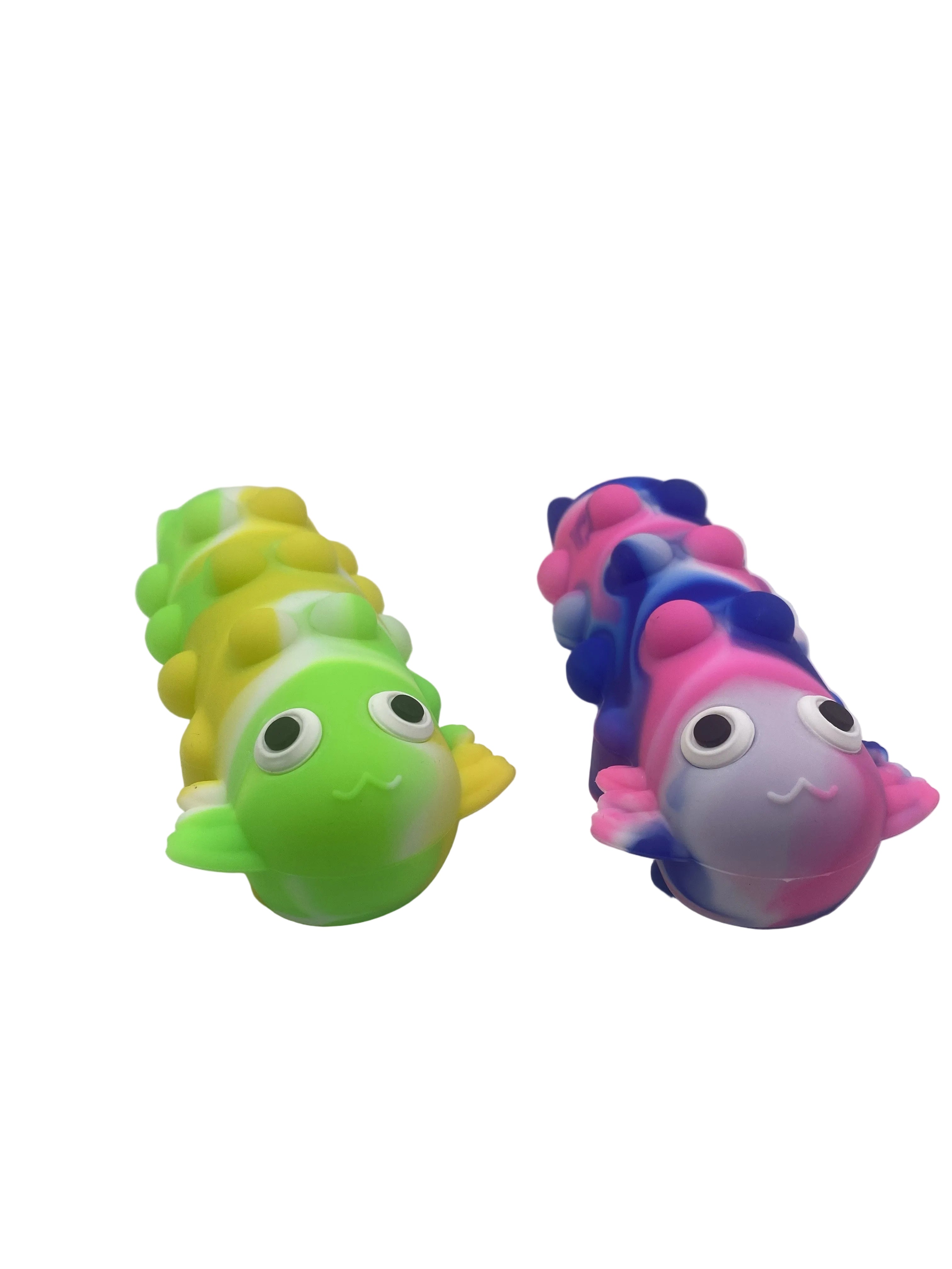 Squeezy Caterpillar Sensory Fidget Toy – Random Colour