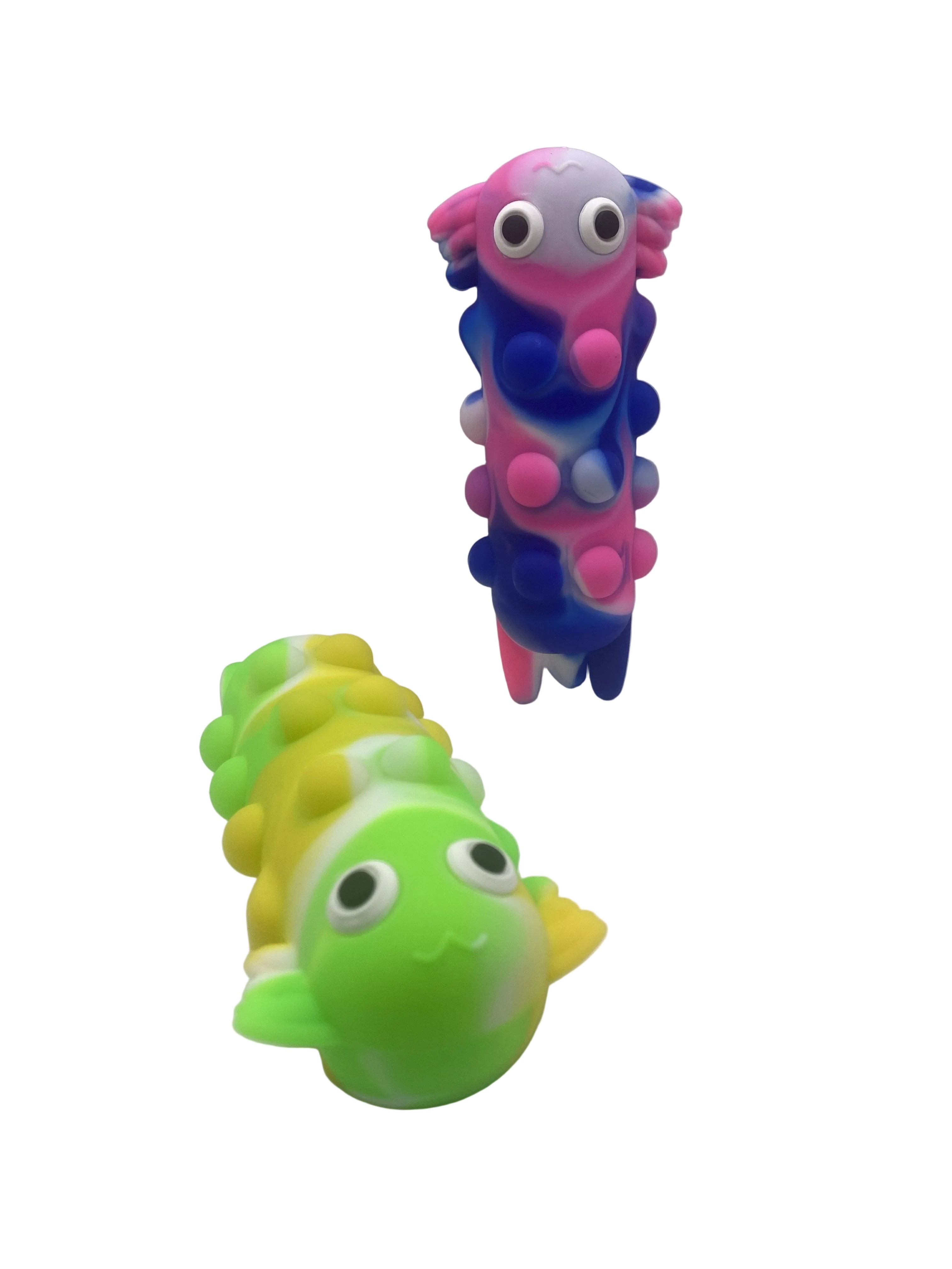 Squeezy Caterpillar Sensory Fidget Toy – Random Colour