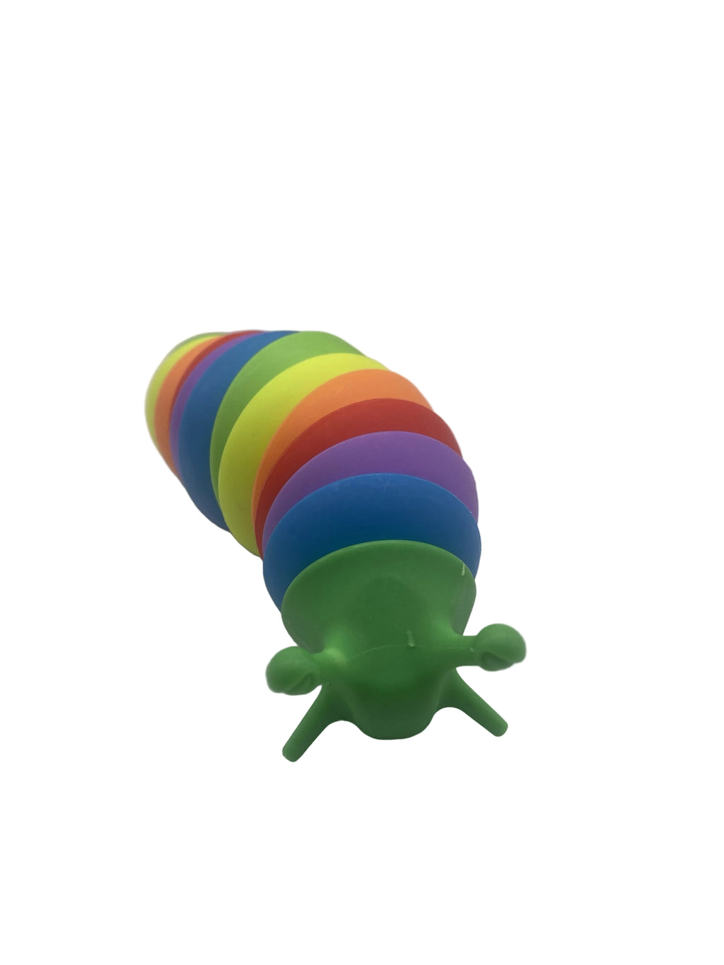 Rainbow Slug Fidget Toy – Flexible Sensory Slug