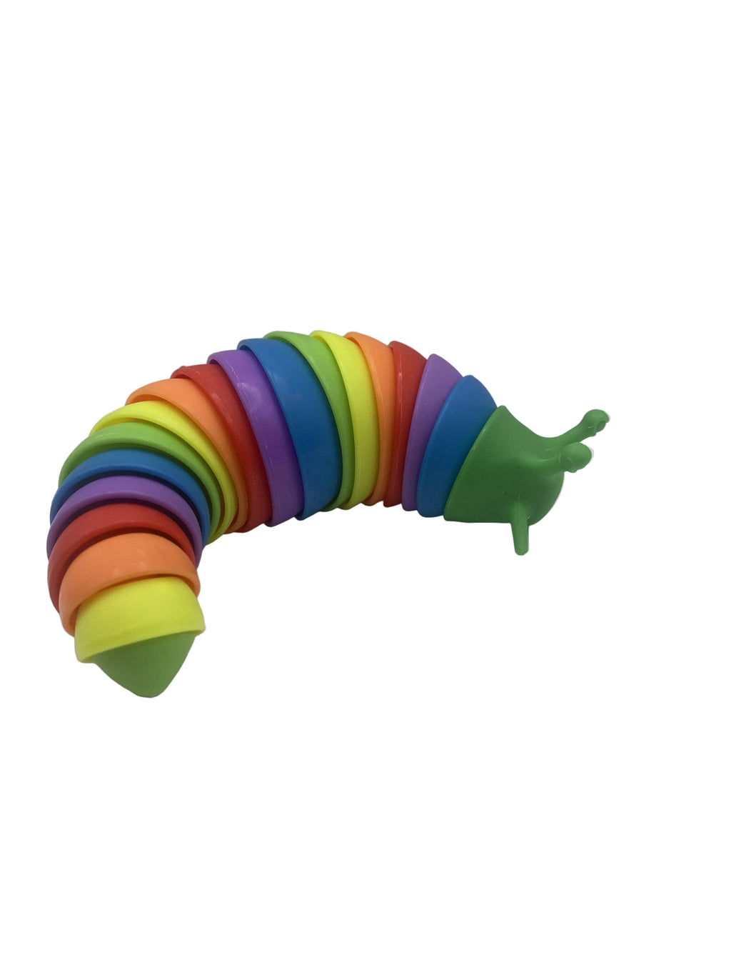 Rainbow Slug Fidget Toy – Flexible Sensory Slug