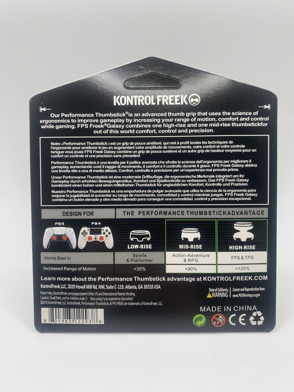 KontrolFreek FPS Freek Inferno Performance Thumbsticks (PS5/PS4)