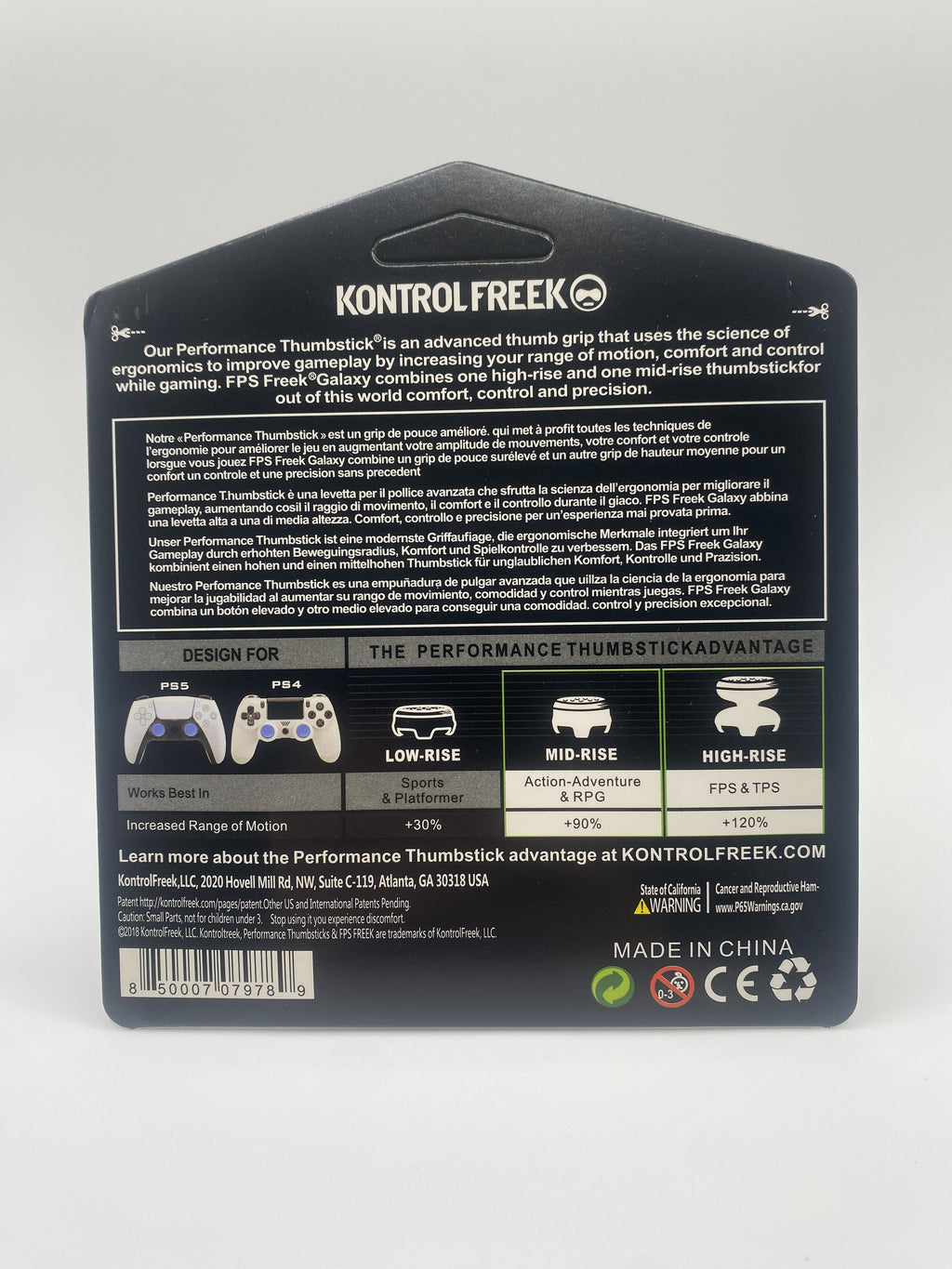 KontrolFreek Call of Duty: Warzone Performance Thumbsticks – PS4 & PS5