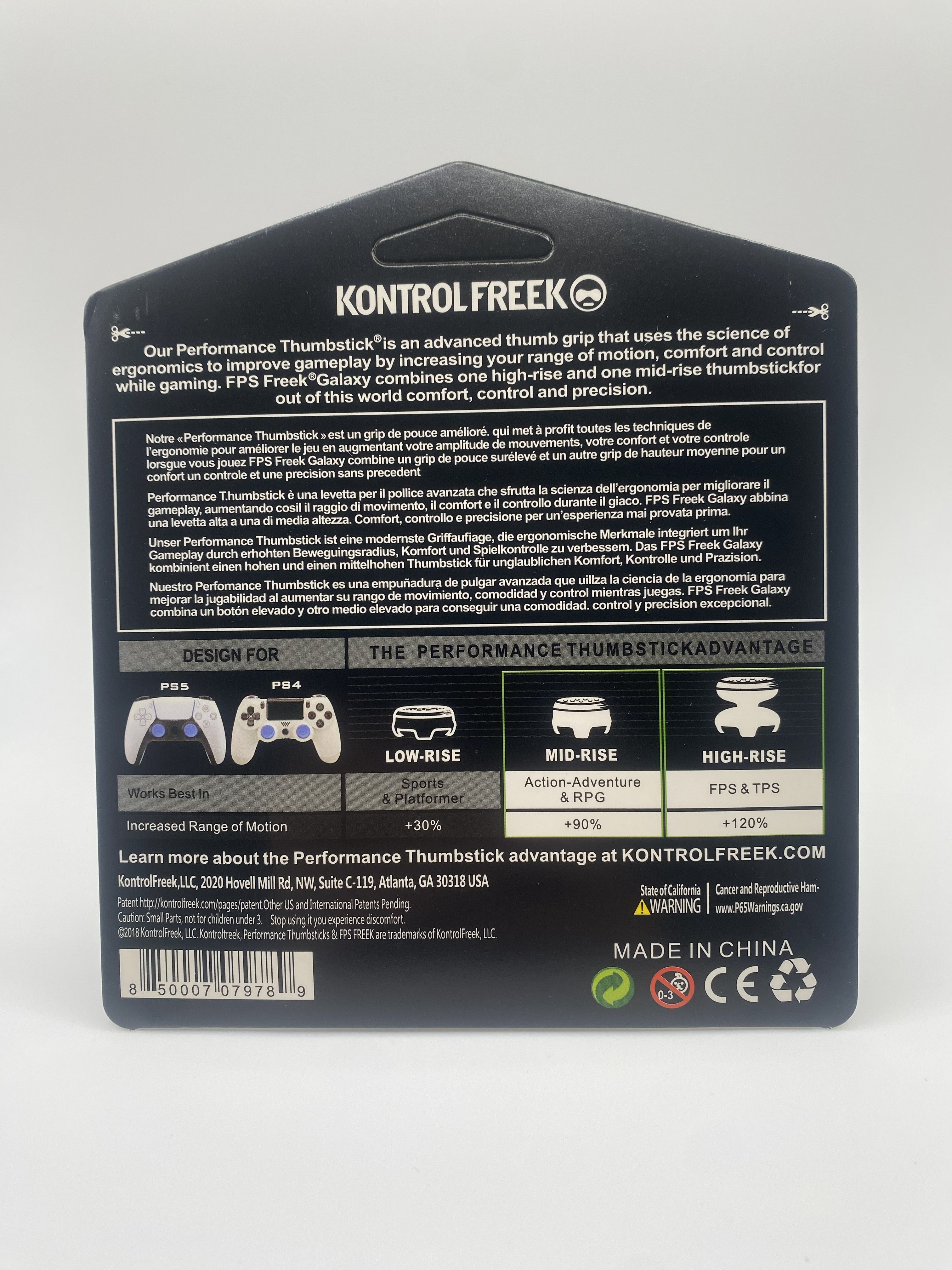 KontrolFreek Call of Duty: Warzone Performance Thumbsticks – PS4 & PS5
