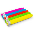 Light Up Fidget Pop Tubes by HGL in yellow, pink, blue, red and green