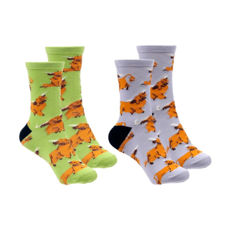 Hairy Coos Highland Cow Socks