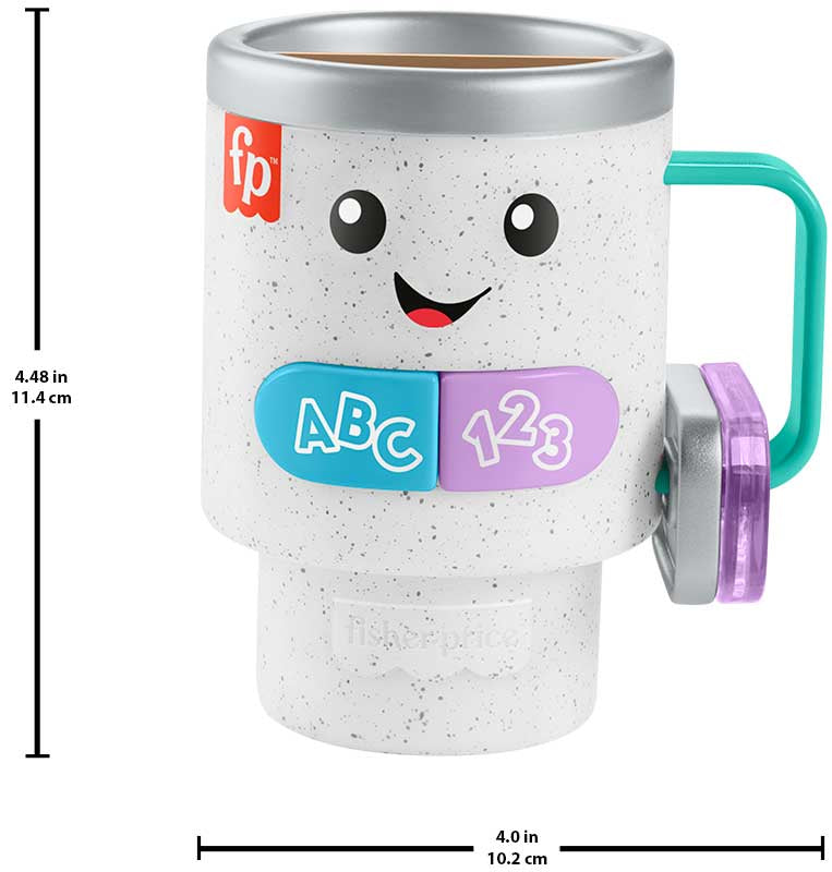 Fisher-Price Laugh & Learn Wake Up & Learn Coffee Mug