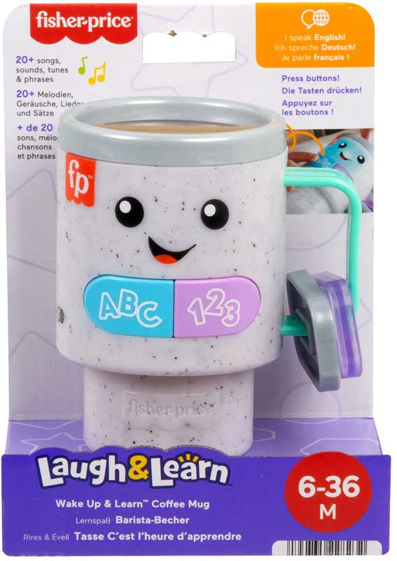 Fisher-Price Laugh & Learn Wake Up & Learn Coffee Mug
