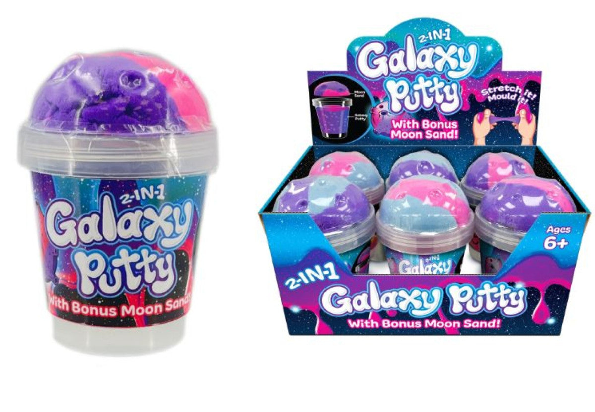 2-in-1 Galaxy Putty with Bonus Moon Sand