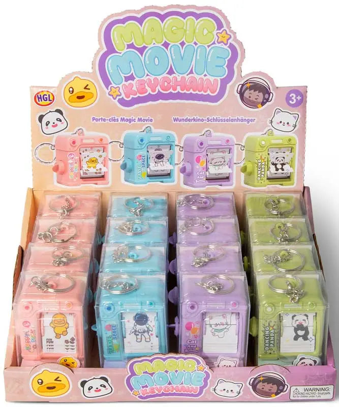 Magic Movie Keychain – Assorted Designs