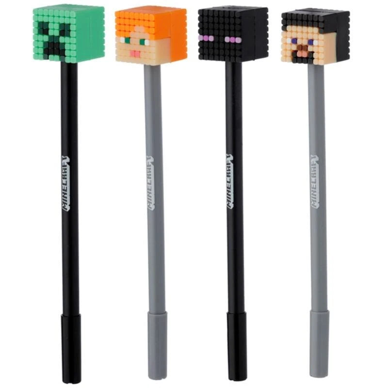 Minecraft Silicone Topper Pens