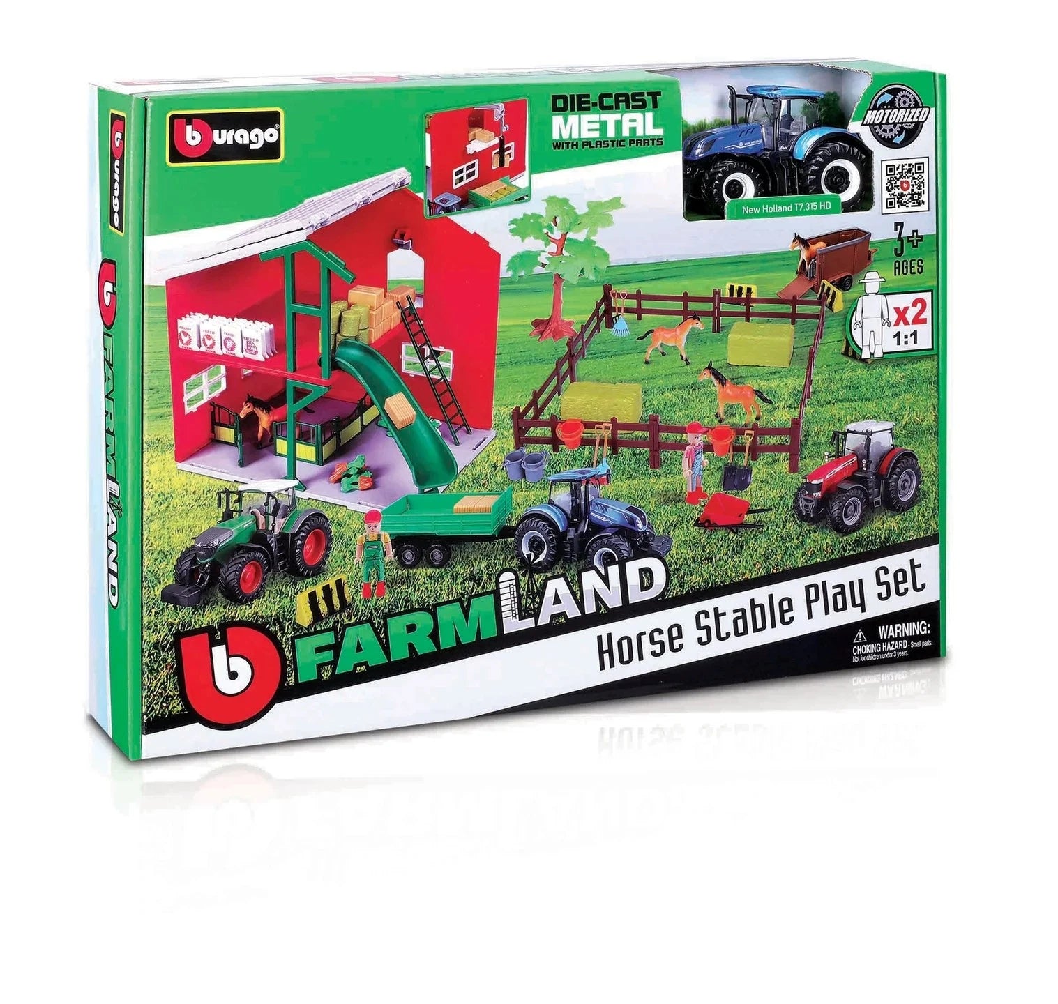 FarmLand Horse Stable Play Set
