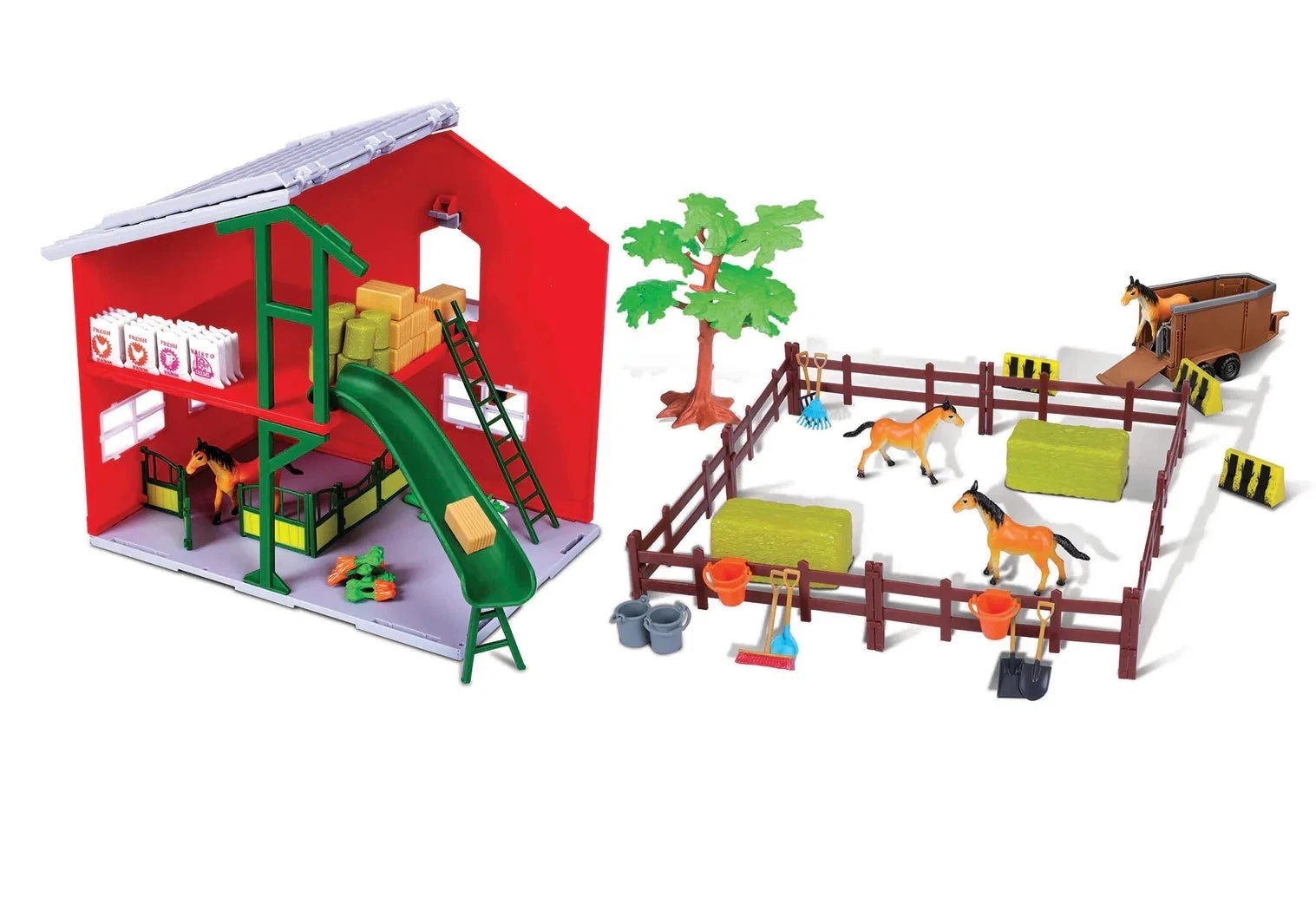 FarmLand Horse Stable Play Set